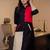 Women Regular Thread Work Pure Cotton Kurta with Trousers