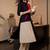 Women Regular Thread Work Pure Cotton Kurta with Trousers