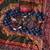 Multi Color  Real Mirror And Real moti tassels  Work Satin Saree