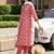 Women Floral Printed Pleated Beads and Stones Pure Cotton Kurta with Trousers & With Dupatta