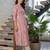 Women Printed Regular Beads and Stones Pure Cotton Kurta with Trousers