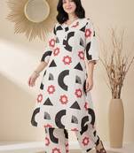 Women Printed Regular Kurta with Palazzos