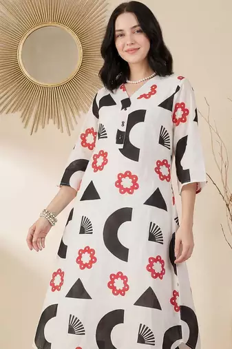 Women Printed Regular Kurta with Palazzos