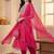 Women Ethnic Motifs Embroidered Regular Sequinned Kurta with Trousers & With Dupatta