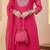 Women Ethnic Motifs Embroidered Regular Sequinned Kurta with Trousers & With Dupatta