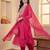 Women Ethnic Motifs Embroidered Regular Sequinned Kurta with Trousers & With Dupatta