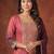 Women Bandhani Printed Regular Sequinned Kurta with Trousers & With Dupatta