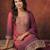 Women Bandhani Printed Regular Sequinned Kurta with Trousers & With Dupatta