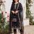 Women Floral Embroidered Regular Mirror Work Kurta with Trousers & With Dupatta