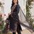 Women Floral Embroidered Regular Mirror Work Kurta with Trousers & With Dupatta