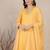Women Bandhani Printed Regular Sequinned Kurta with Trousers & With Dupatta
