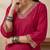 Women Ethnic Motifs Embroidered Regular Sequinned Kurta with Trousers