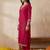 Women Ethnic Motifs Embroidered Regular Sequinned Kurta with Trousers