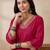 Women Ethnic Motifs Embroidered Regular Sequinned Kurta with Trousers