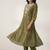 Women Bandhani Embroidered Regular Thread Work Kurta with Trousers