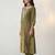 Women Bandhani Embroidered Regular Thread Work Kurta with Trousers