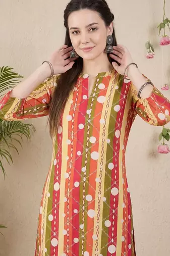 Women Printed Regular Pure Cotton Kurta with Palazzos