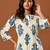 Women Floral Printed Regular Pure Cotton Kurta with Trousers