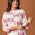 Women Printed Regular Pure Cotton Kurta with Trousers