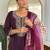 Women Ethnic Motifs Embroidered Regular Sequinned Kurta with Trousers & With Dupatta