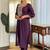 Women Ethnic Motifs Embroidered Regular Sequinned Kurta with Trousers & With Dupatta