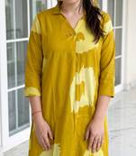 Women Printed Regular Pure Cotton Kurta with Trousers