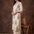 Women Paisley Printed Regular Thread Work Pure Cotton Kurta with Palazzos