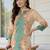 Women Floral Printed Regular Sequinned Kurta with Palazzos