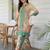 Women Floral Printed Regular Sequinned Kurta with Palazzos