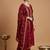 Women Ethnic Motifs Embroidered Regular Sequinned Kurta with Trousers & With Dupatta