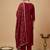 Women Ethnic Motifs Embroidered Regular Sequinned Kurta with Trousers & With Dupatta