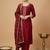 Women Ethnic Motifs Embroidered Regular Sequinned Kurta with Trousers & With Dupatta
