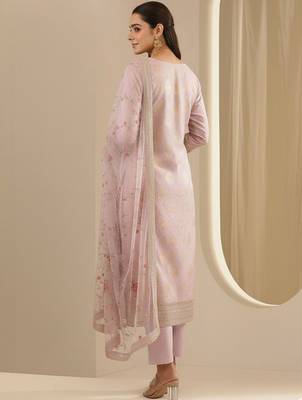 Women Embroidered Regular Kurta with Trousers & With Dupatta 6