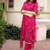 Printed Georgette Straight Kurta Pant and Dupatta Set