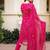 Printed Georgette Straight Kurta Pant and Dupatta Set