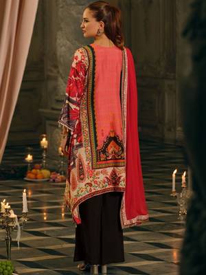 Women Ethnic Motifs Printed Regular Mirror Work Kurta with Palazzos & With Dupatta 4