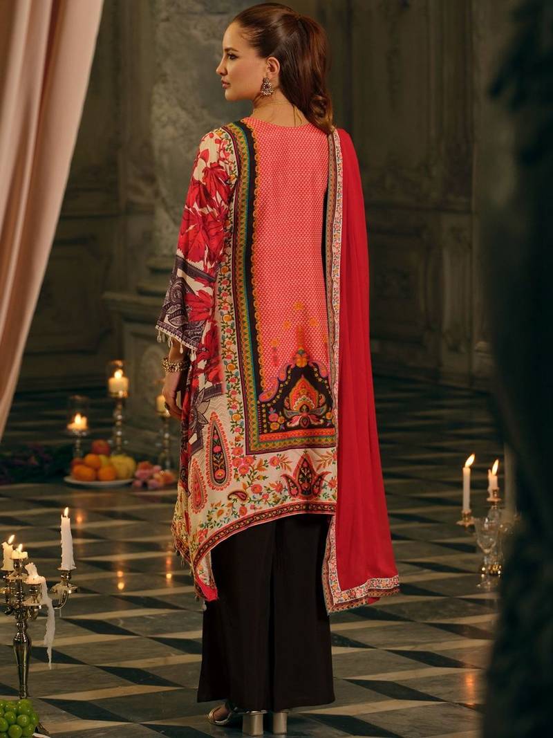 Women Ethnic Motifs Printed Regular Mirror Work Kurta with Palazzos & With Dupatta