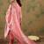 Women Floral Embroidered Regular Thread Work Chanderi Silk Kurta with Trousers & With Dupatta