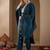 Women Ethnic Motifs Embroidered Regular Sequinned Kurta with Trousers & With Dupatta