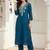 Women Ethnic Motifs Embroidered Regular Kurta with Trousers