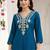 Women Ethnic Motifs Embroidered Regular Kurta with Trousers