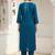 Women Ethnic Motifs Embroidered Regular Kurta with Trousers