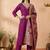 Women Ethnic Motifs Embroidered Regular Kurta with Trousers & With Dupatta