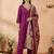 Women Ethnic Motifs Embroidered Regular Kurta with Trousers & With Dupatta