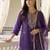 Women Ethnic Motifs Embroidered Regular Kurta with Trousers & With Dupatta