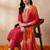 Women Ethnic Motifs Regular Kurta with Trousers & With Dupatta