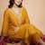 Women Ethnic Motifs Embroidered Regular Sequinned Kurta with Trousers