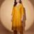 Women Ethnic Motifs Embroidered Regular Sequinned Kurta with Trousers