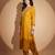 Women Ethnic Motifs Embroidered Regular Sequinned Kurta with Trousers