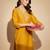 Women Ethnic Motifs Embroidered Regular Sequinned Kurta with Trousers